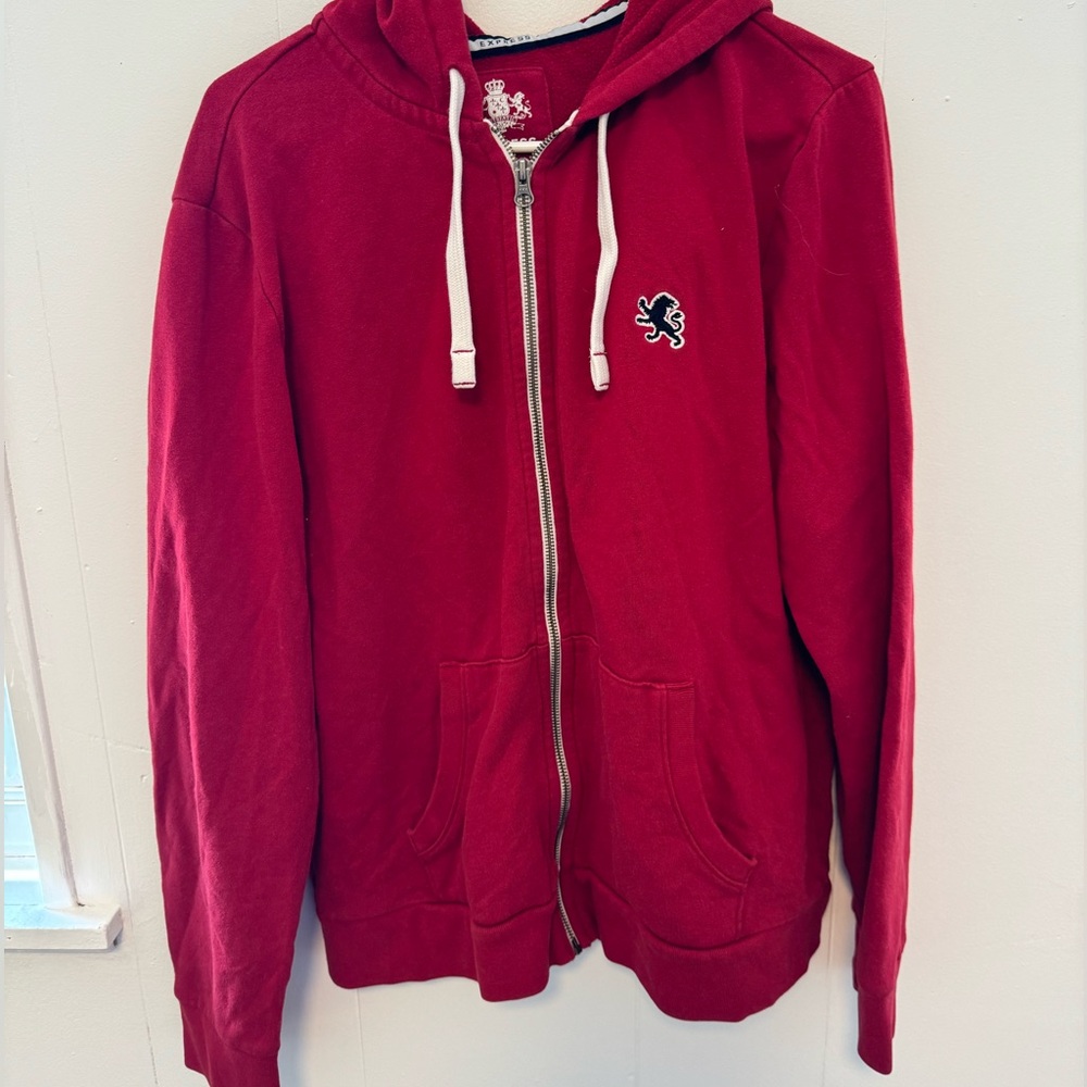 Men’s Express Zip Up Hoodie LARGE